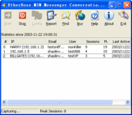 EtherBoss MSN Monitor & Sniffer screenshot